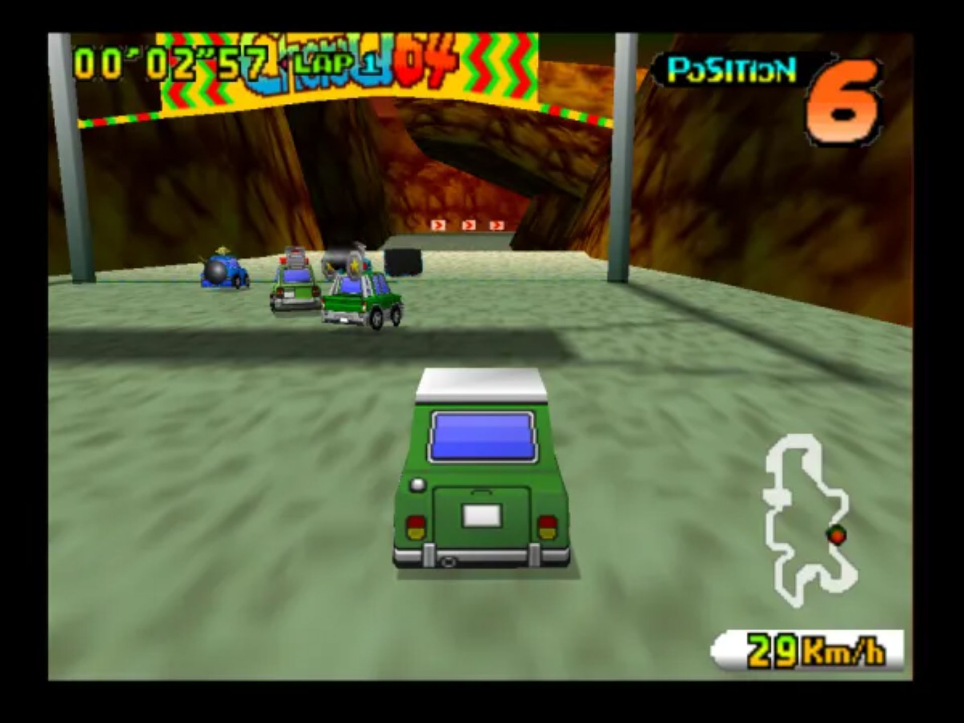 可爱Q赛车N64游戏截图第17张