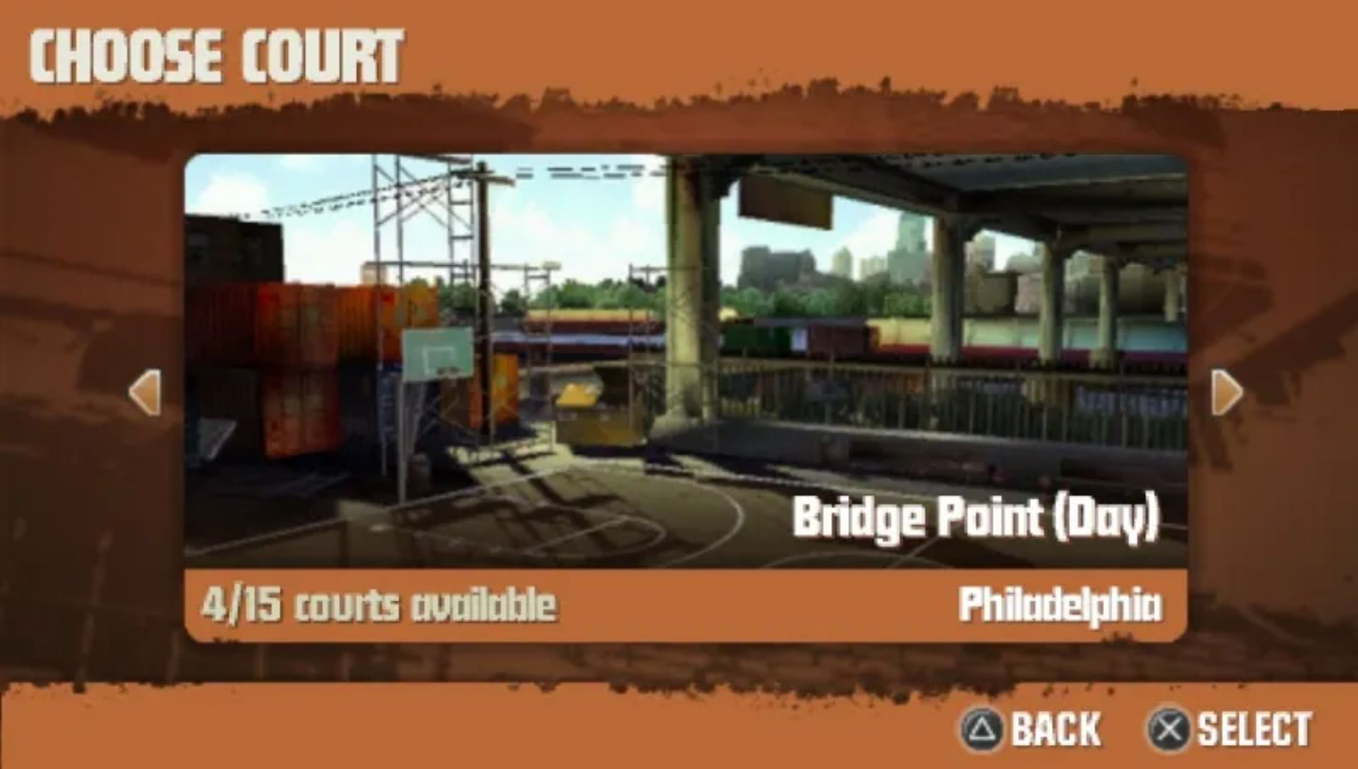 NBA街头篮球PSP游戏截图第5张