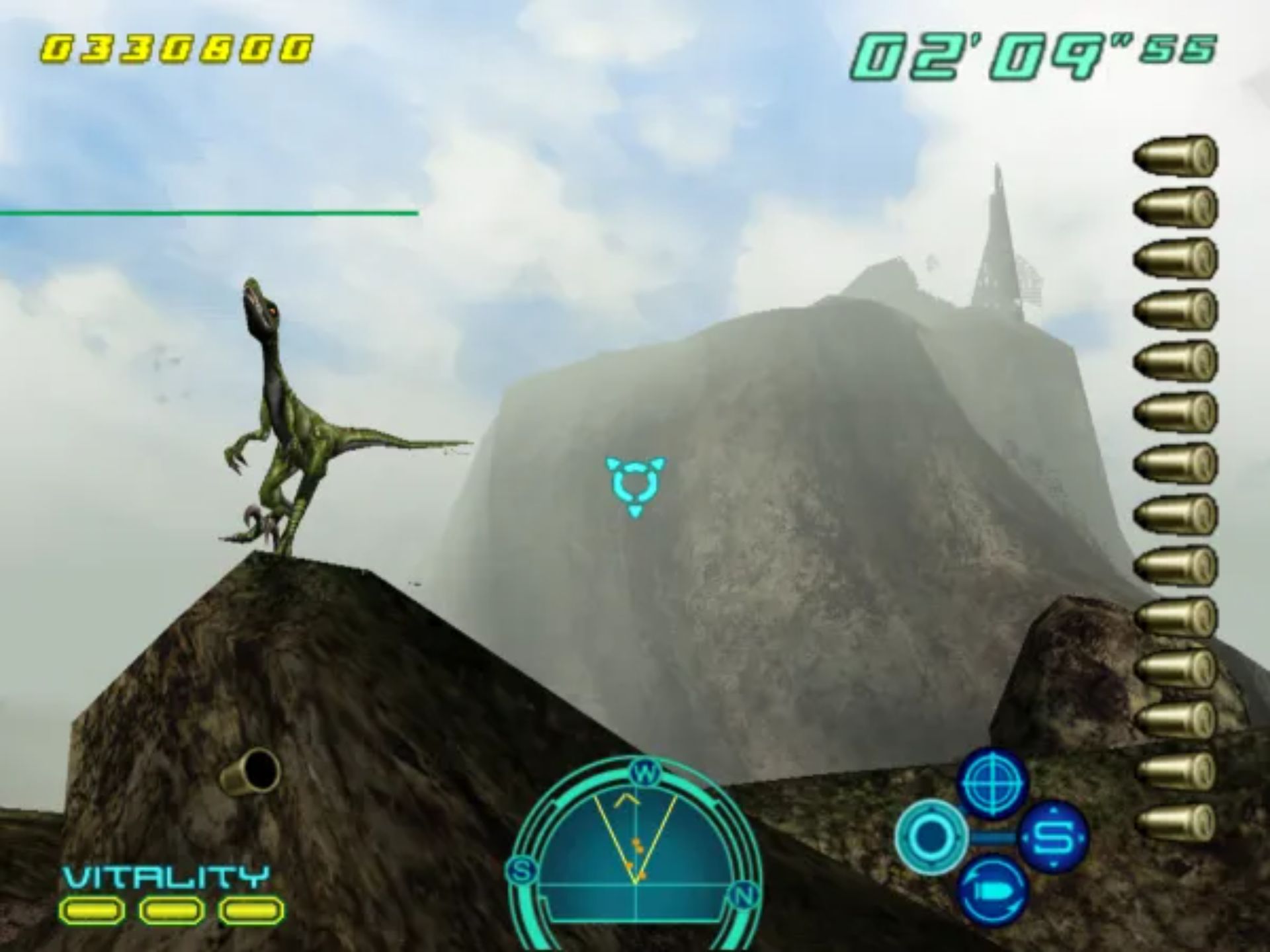 枪下游魂3／枪之危机3：恐龙危机PS2游戏截图第7张