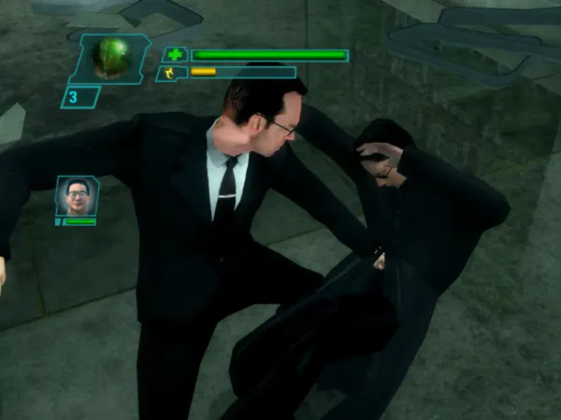 黑客帝国：尼奥之路PS2游戏截图第19张