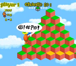 立体跳方块3／Q伯特3SFC游戏截图第6张