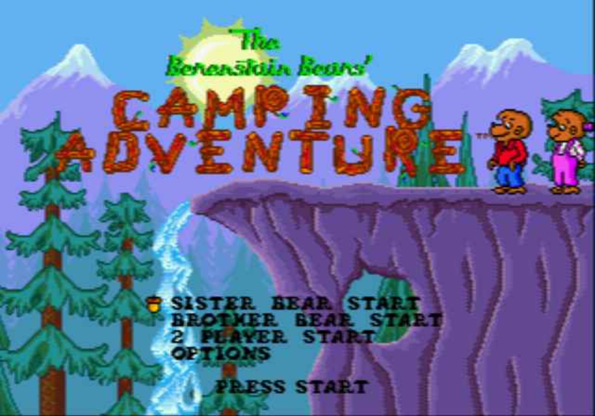 卷毛熊露营冒险MD游戏截图第3张