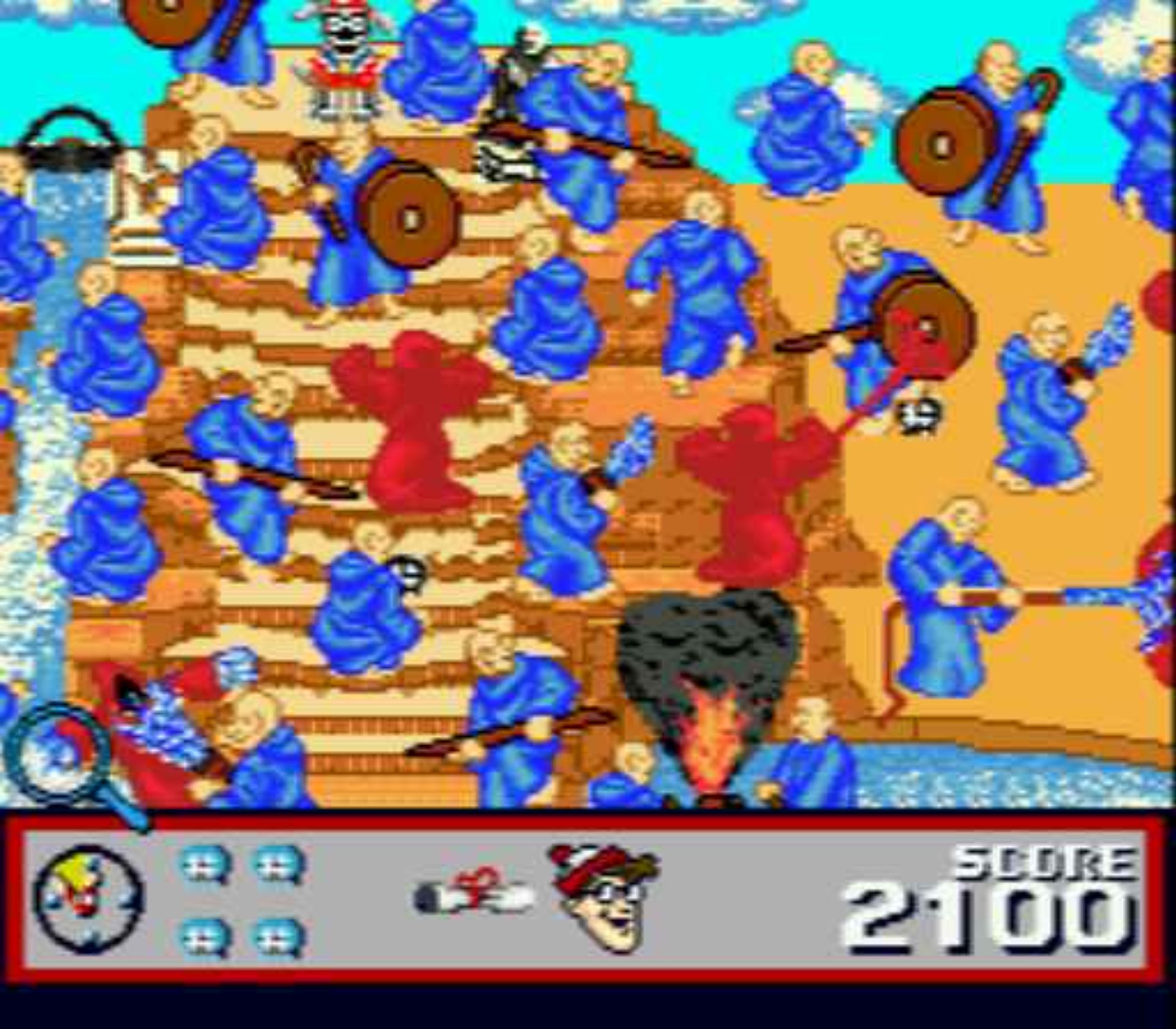 寻找沃尔多2／超级找一找／威利在哪里2MD游戏截图第7张