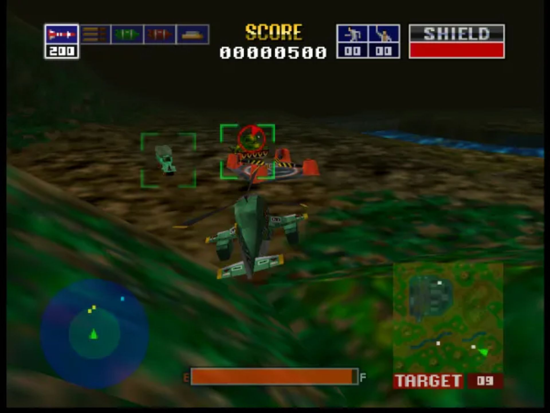 狂野直升机N64游戏截图第5张