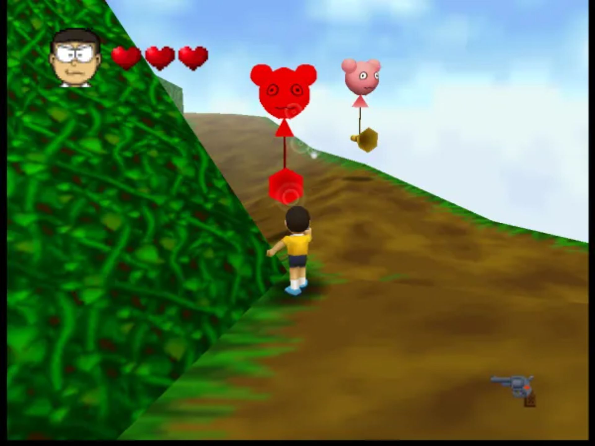 哆啦A梦3：野比太町大营救N64游戏截图第14张