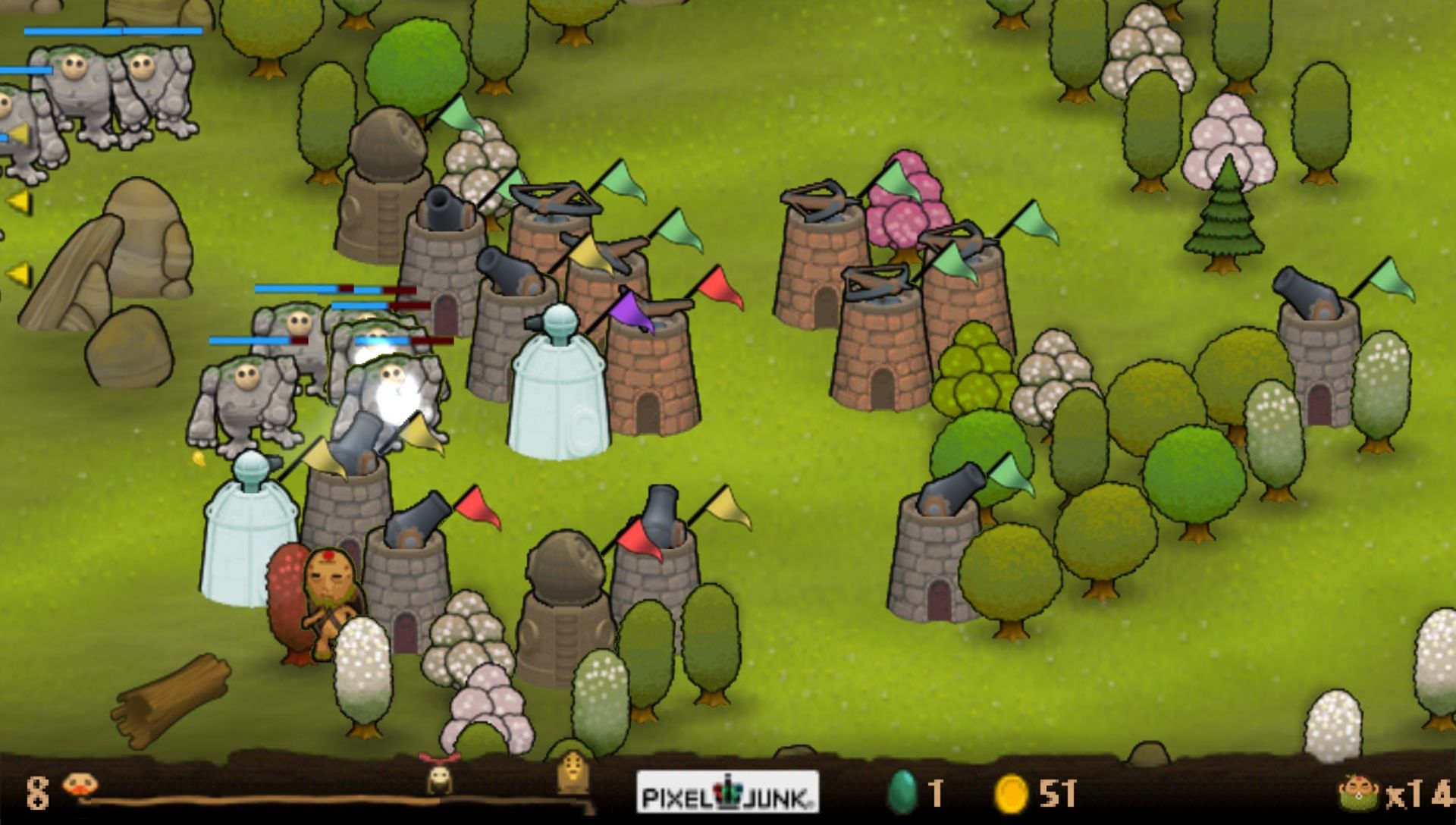 像素垃圾：妖怪豪华版PSP游戏截图第13张