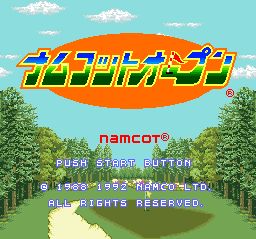 拿姆科高尔夫SFC游戏截图第1张