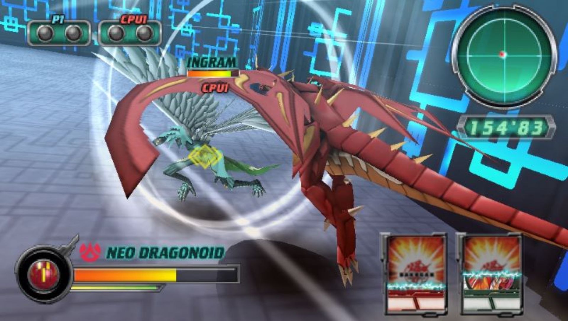 爆丸战士：核心抵抗者PSP游戏截图第5张