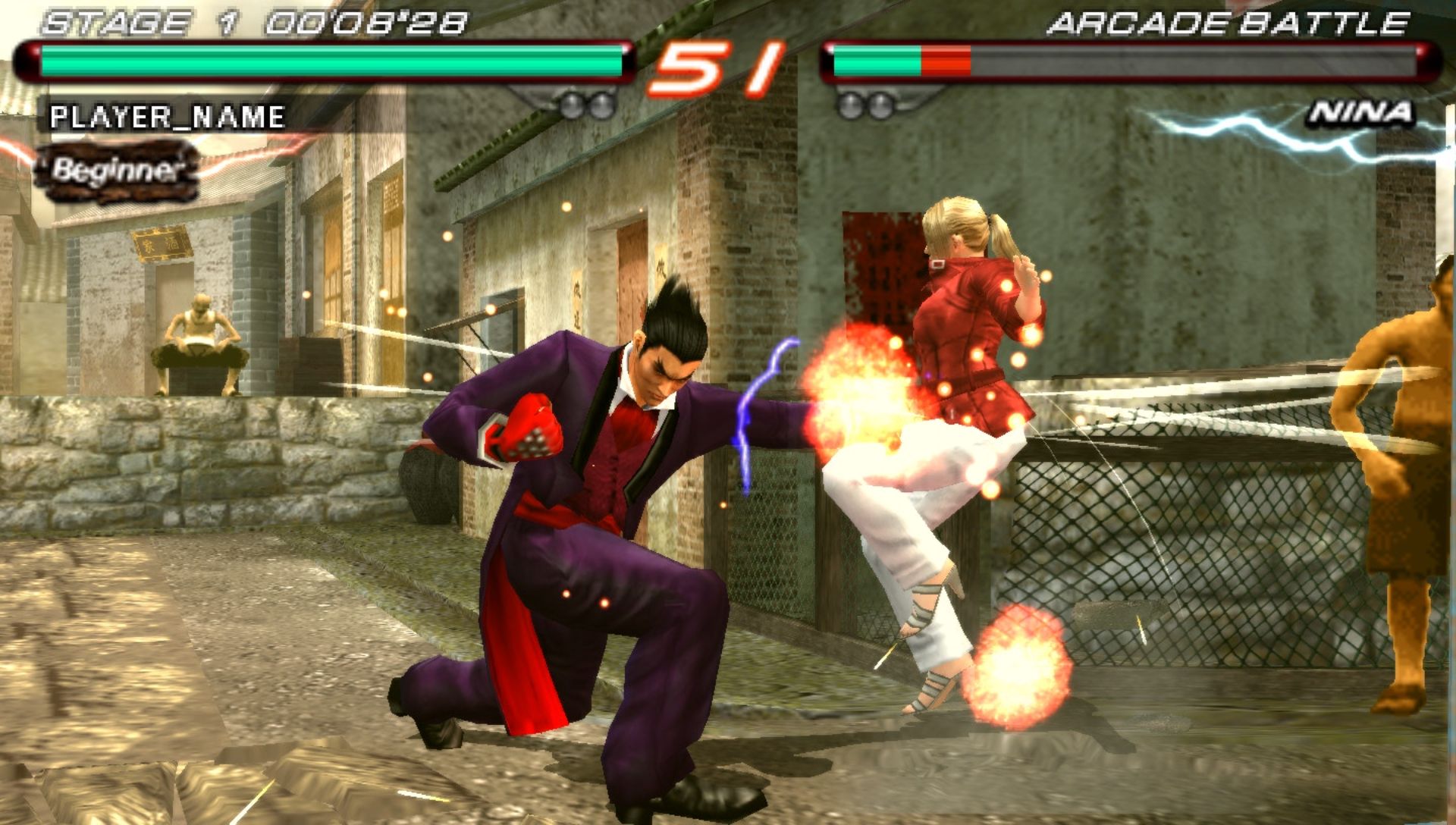 铁拳6PSP游戏截图第10张