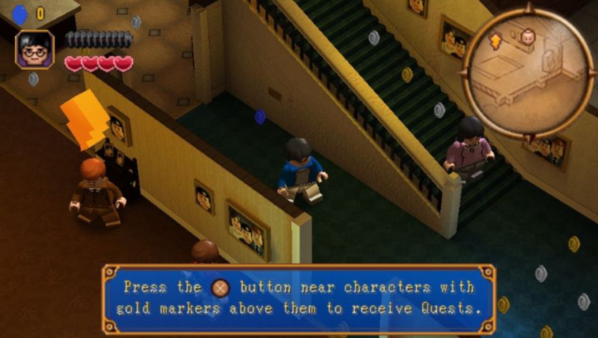 乐高哈利波特：第1-4年PSP游戏截图第2张