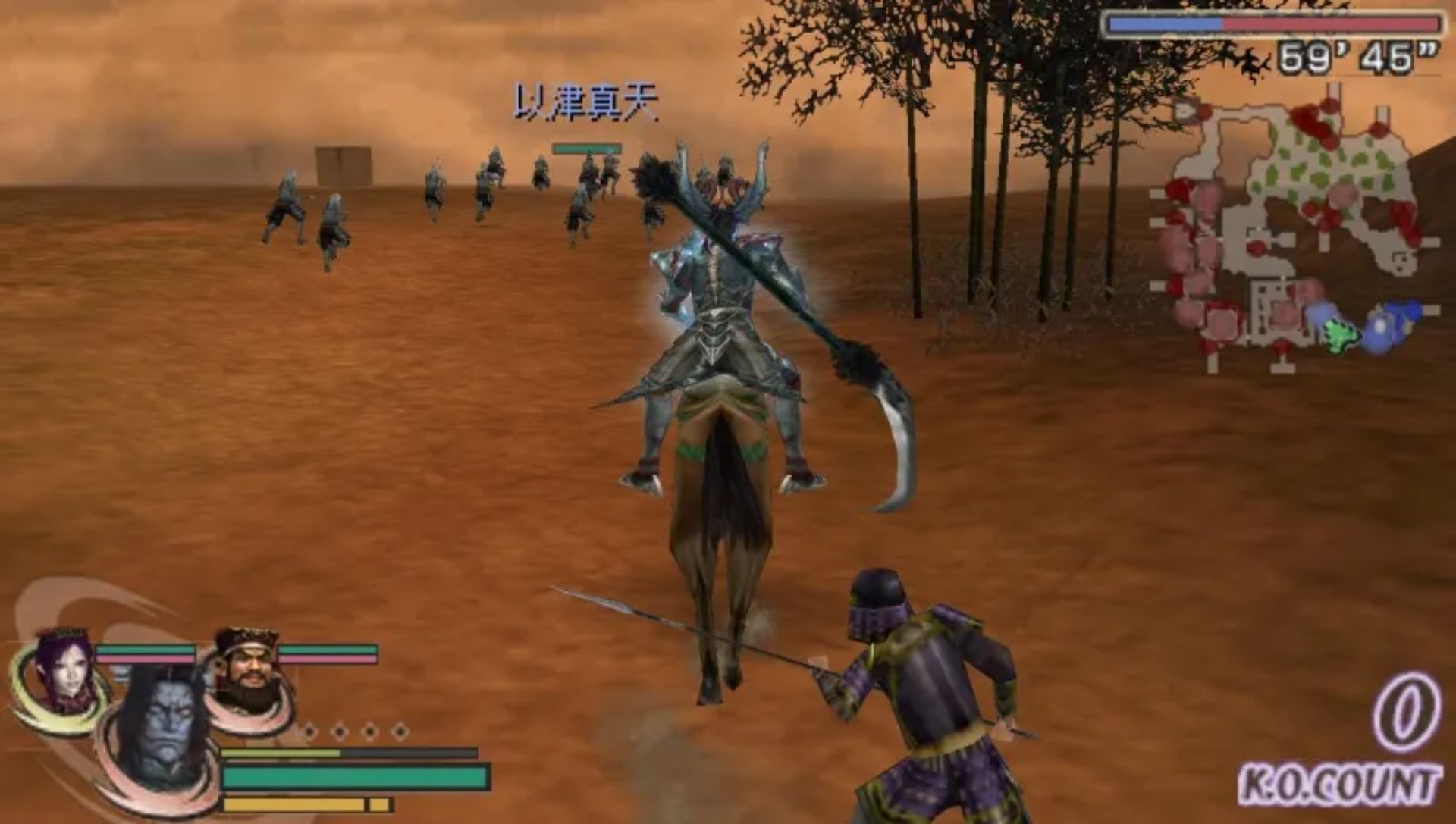 无双大蛇：魔王再临PSP游戏截图第13张