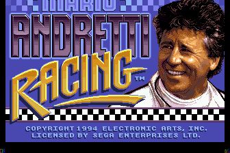 马里奥安德烈蒂赛车MD游戏截图第1张