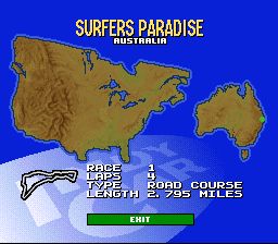 尼格尔曼塞尔的印第赛车SFC游戏截图第5张