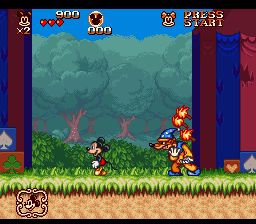 米奇与米妮的魔法冒险2／米老鼠：不可思议大马戏团SFC游戏截图第14张