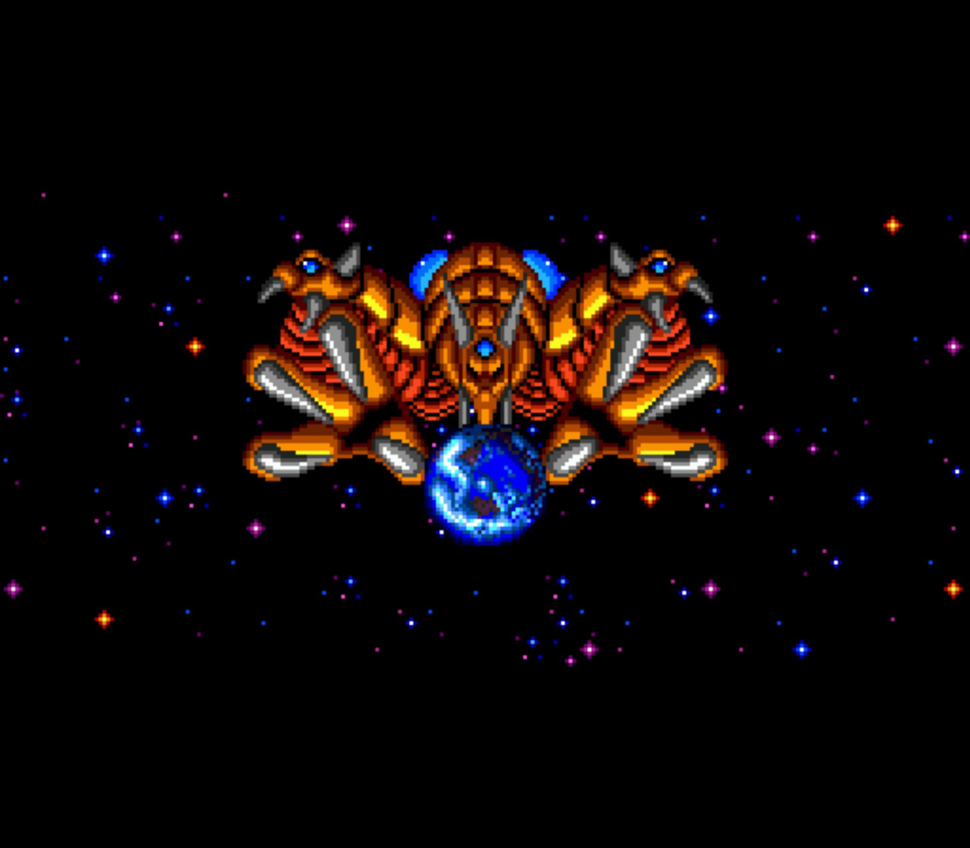 宇宙战机／空中闪光MD游戏截图第3张