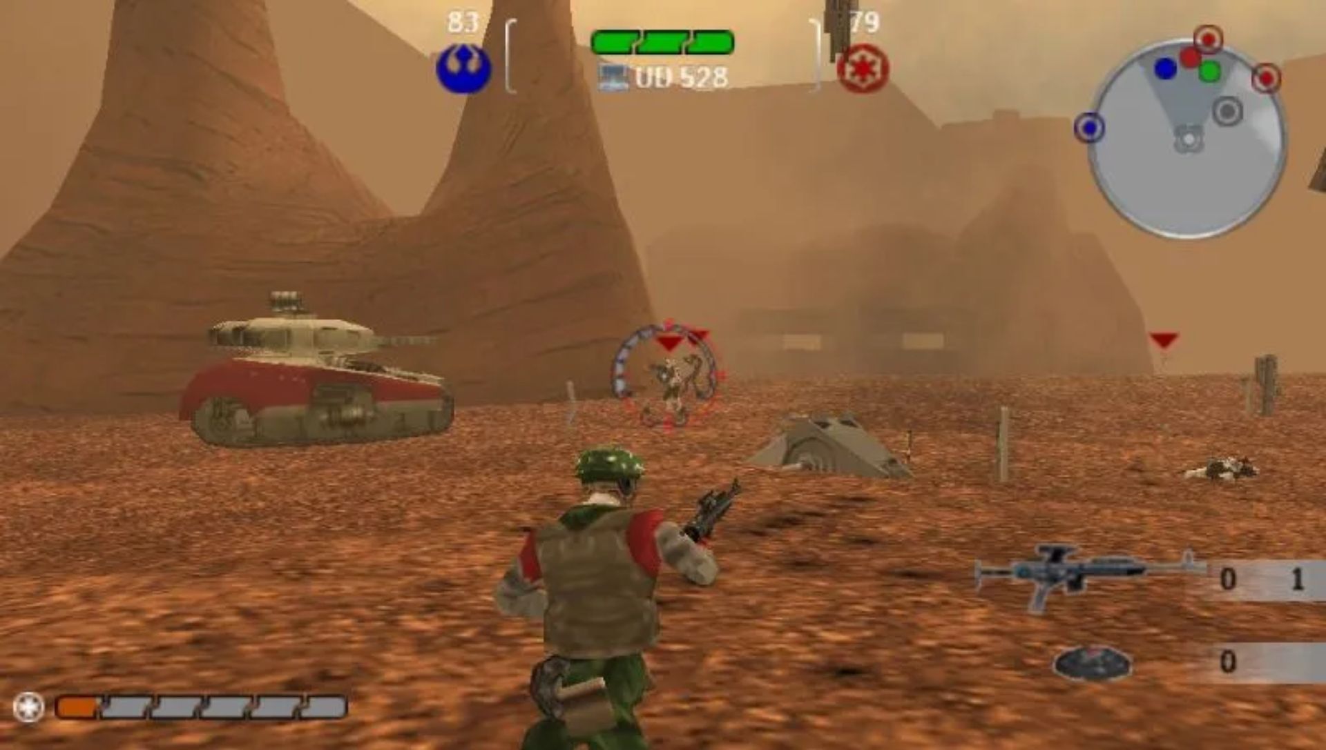 星球大战：前线（叛变的军团）PSP游戏截图第9张