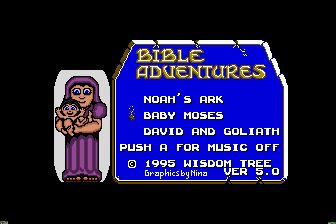 圣经大冒险MD游戏截图第2张