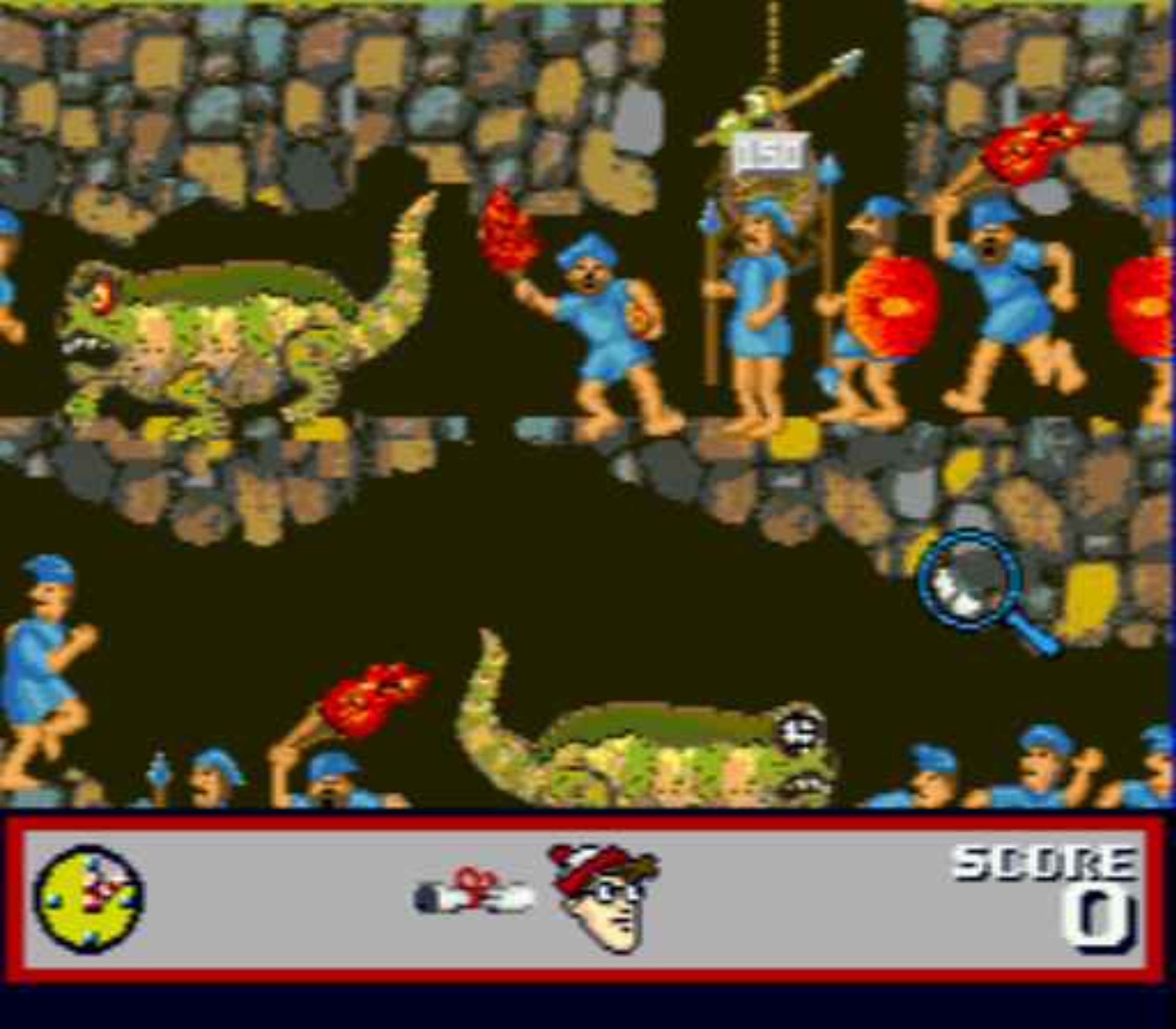 寻找沃尔多2／超级找一找／威利在哪里2MD游戏截图第15张