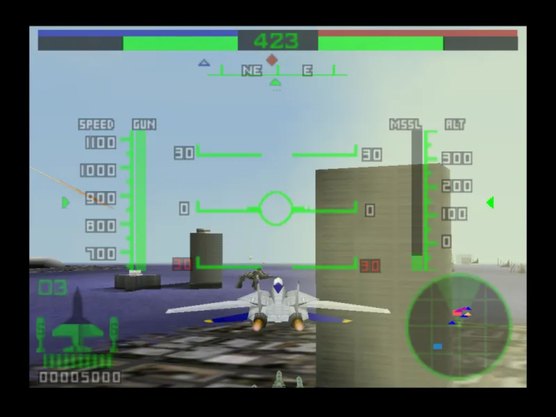 音速战机：突击N64游戏截图第14张