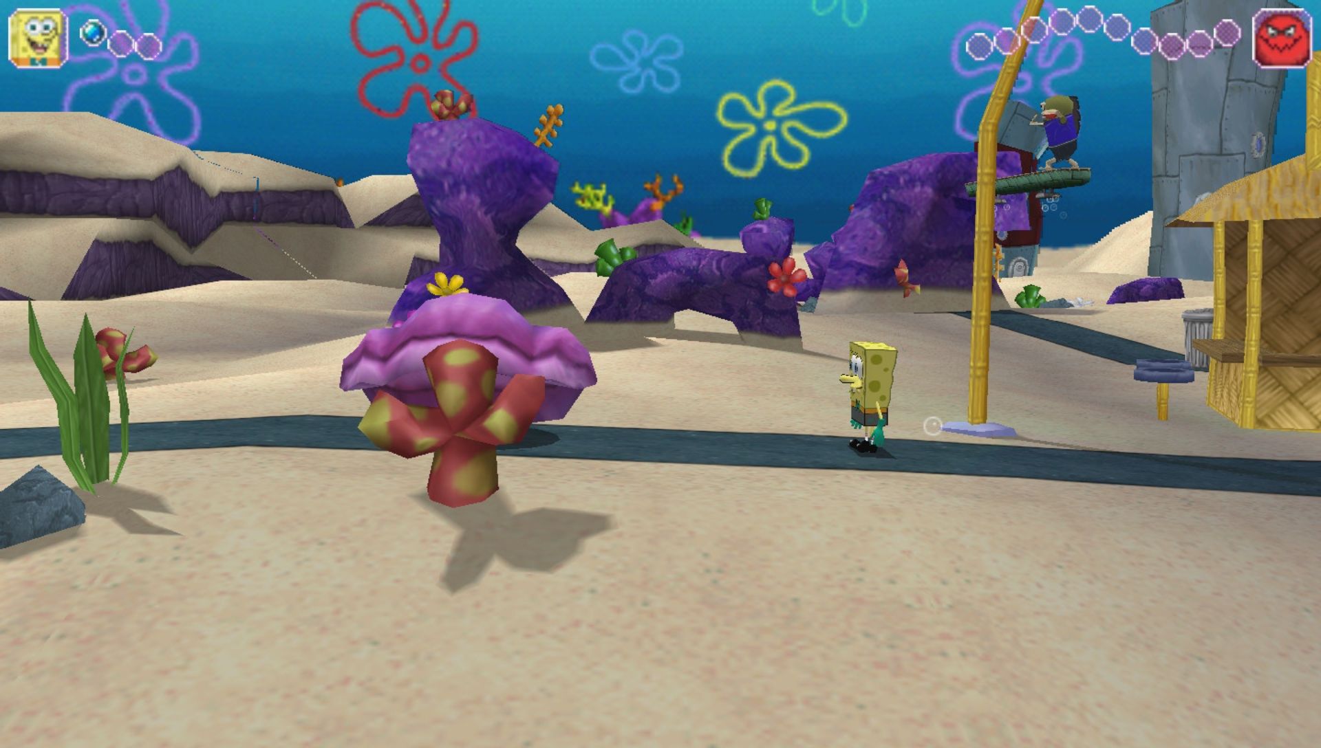 海绵宝宝：黄色复仇者PSP游戏截图第18张