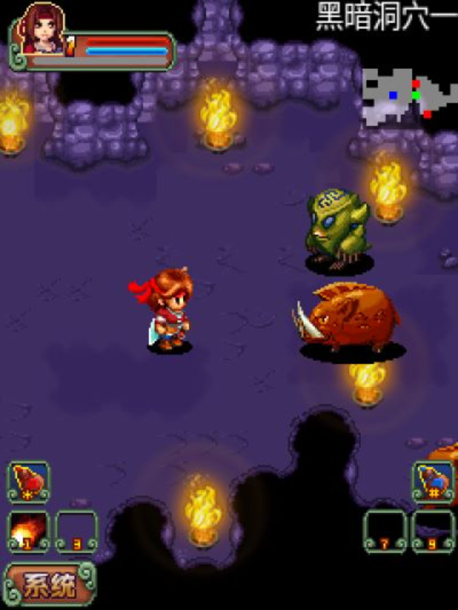 苍神录：神魔诛杀Java游戏截图第8张