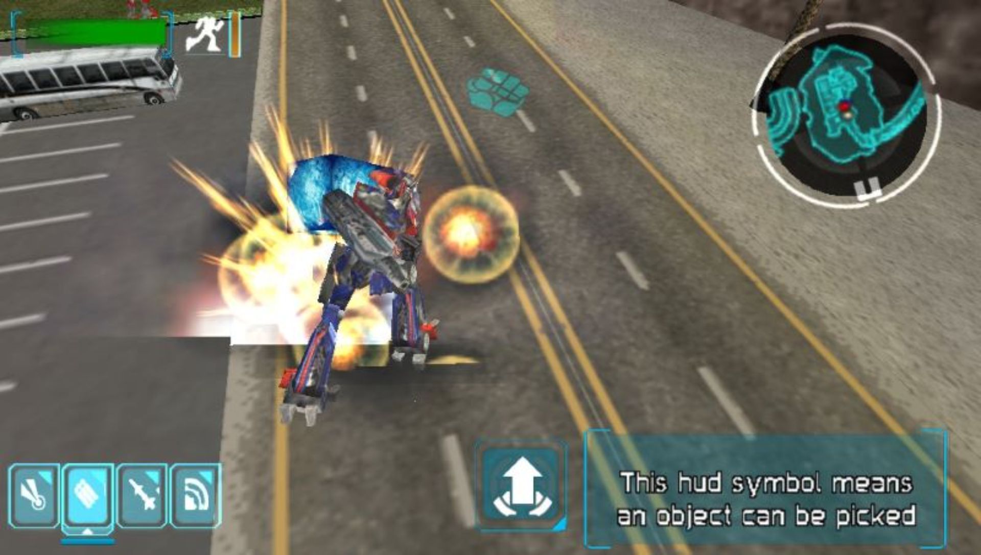 变形金刚PSP游戏截图第5张