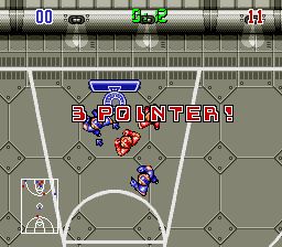 战斗篮球／比尔·兰比尔的战斗篮球SFC游戏截图第11张