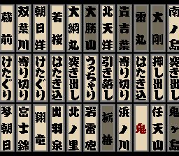 大相扑魂SFC游戏截图第15张