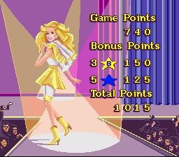 芭比：超级模特儿SFC游戏截图第18张