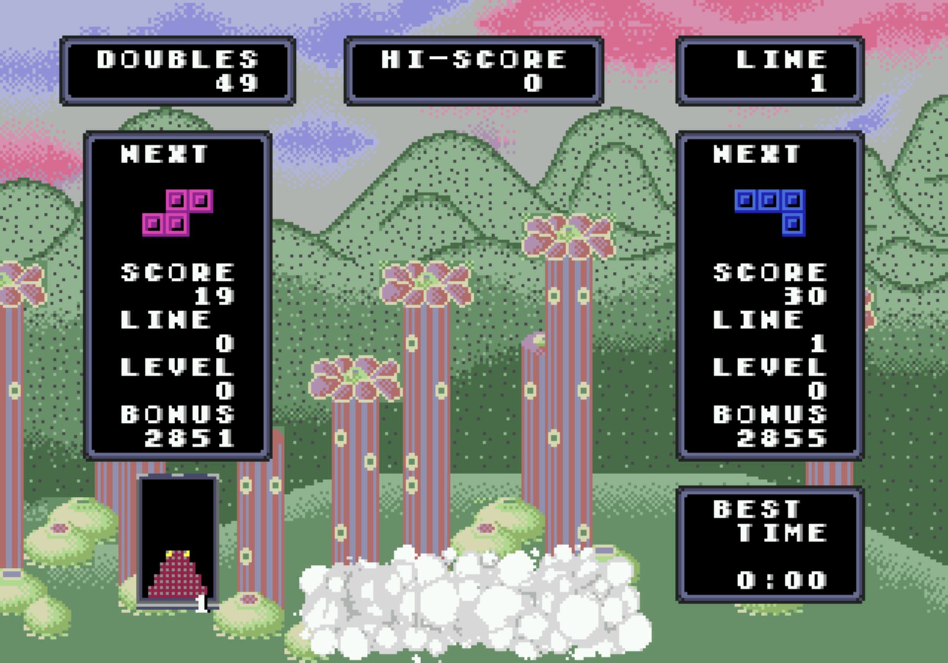 世嘉俄罗斯方块／闪光点MD游戏截图第4张