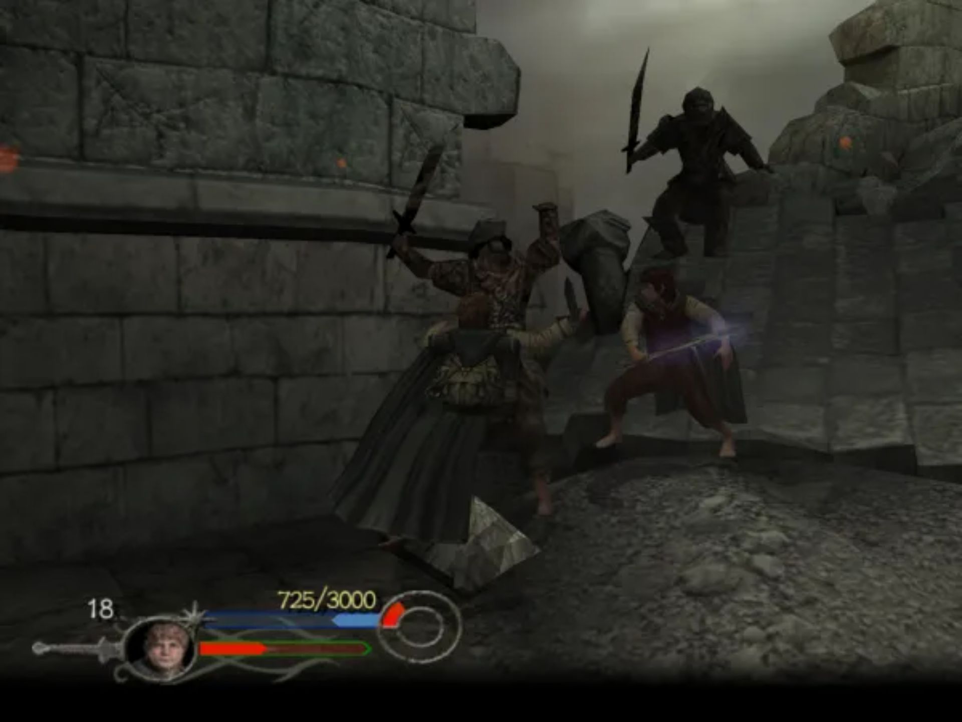 指环王／魔戒：王者归来PS2游戏截图第13张