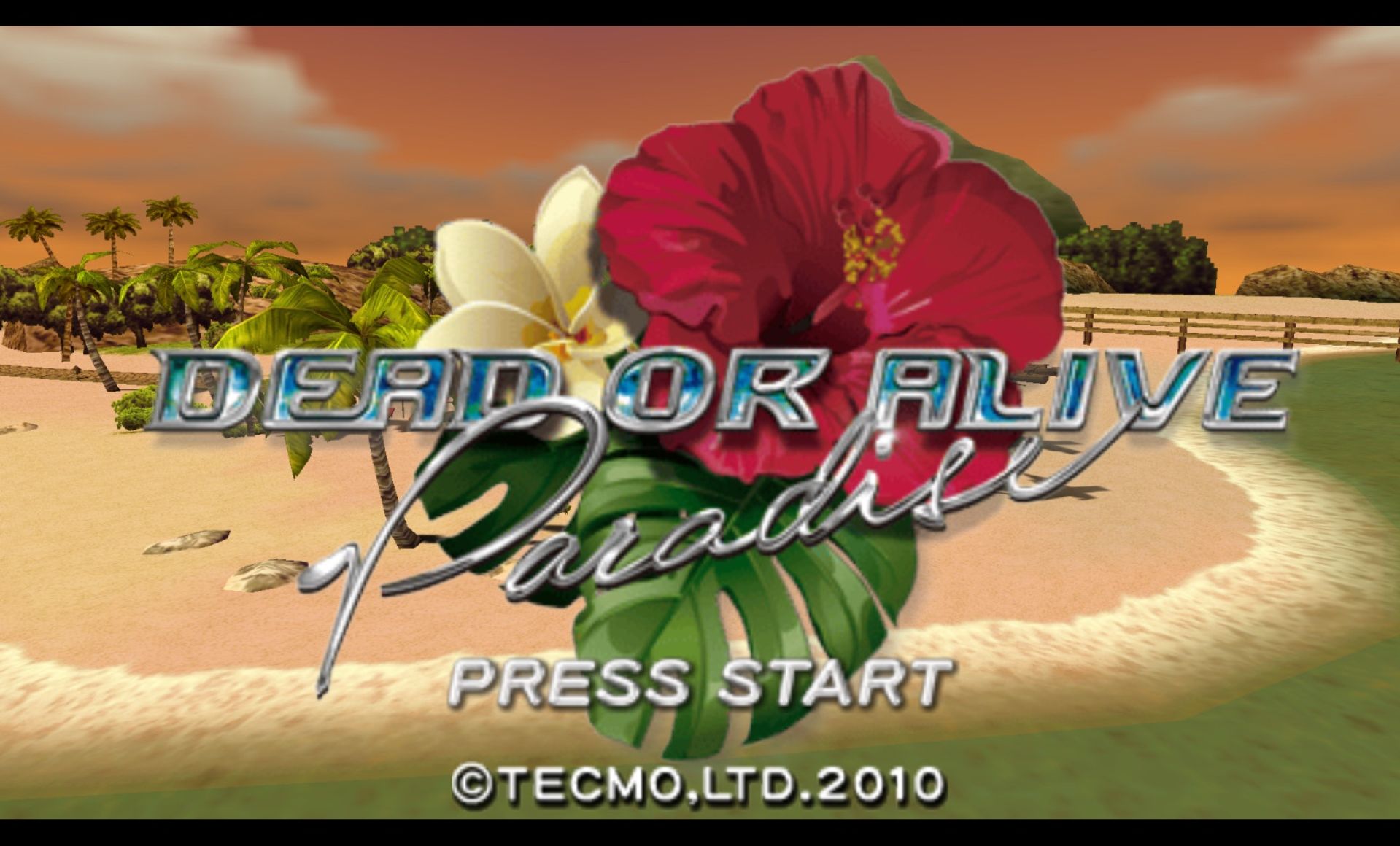 死或生：热带天堂PSP游戏截图第3张