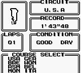 最快圈速GB游戏截图第3张