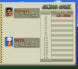 专业高尔夫／Irem高尔夫SFC游戏截图第16张