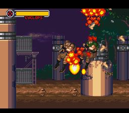 X战警：变种启示录SFC游戏截图第6张