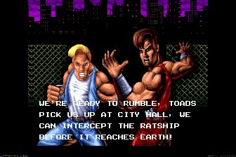 忍者蛙与双截龙MD游戏截图第9张