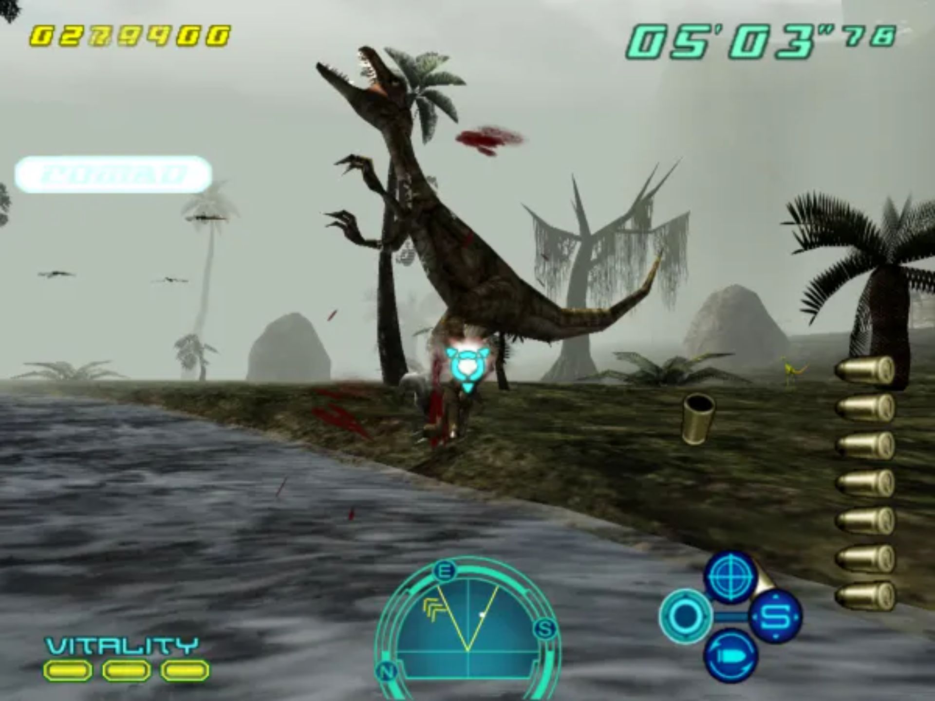 枪下游魂3／枪之危机3：恐龙危机PS2游戏截图第6张