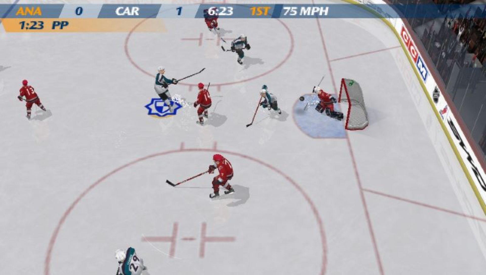 NHL冰球07PSP游戏截图第8张