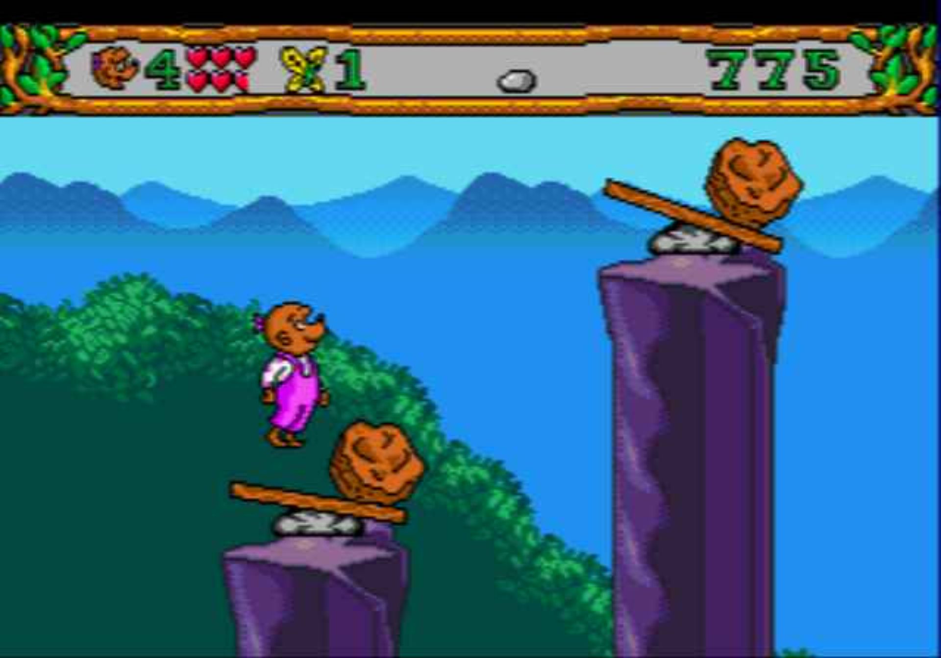 卷毛熊露营冒险MD游戏截图第9张