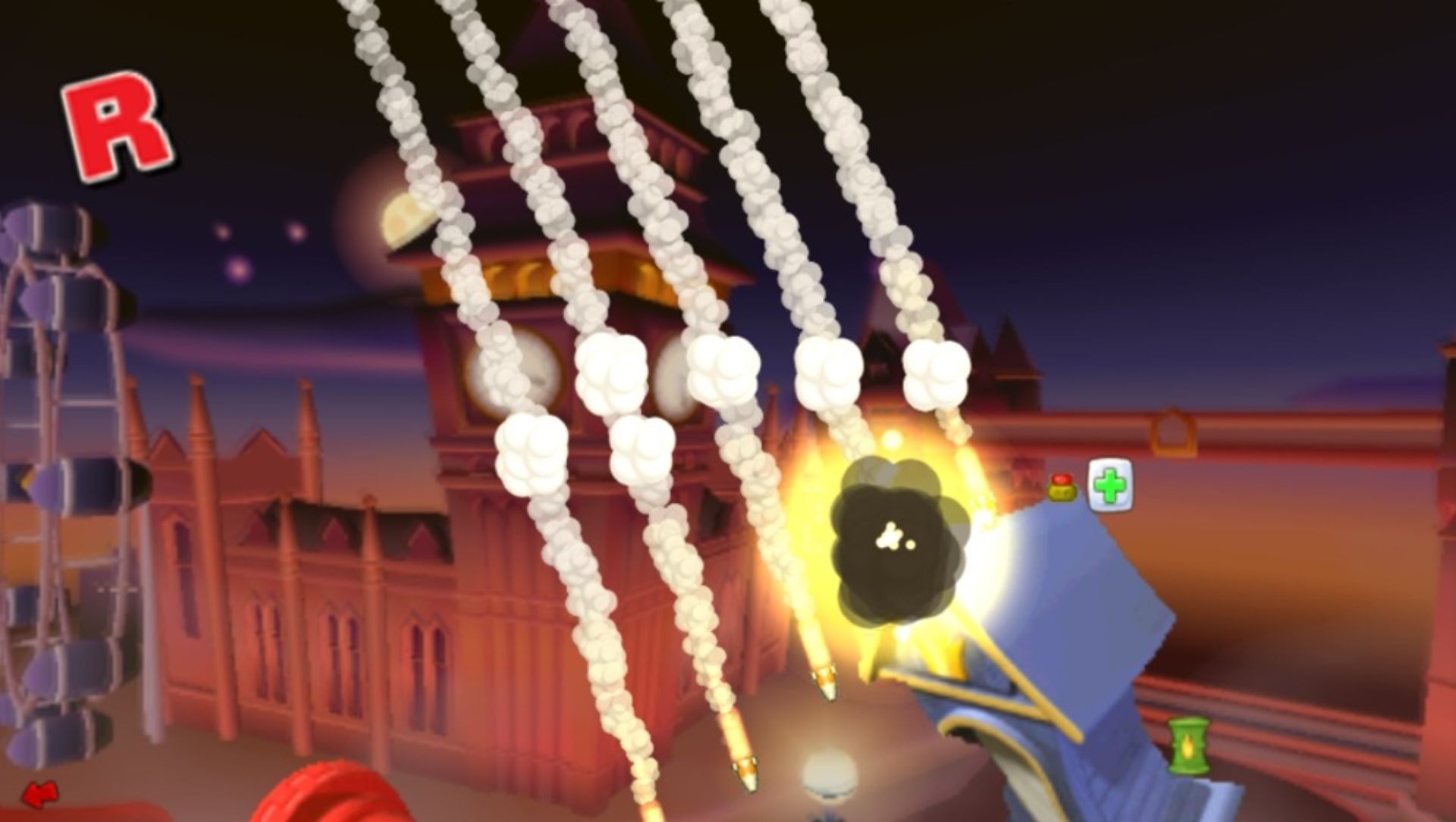 百战天虫：开战时刻1PSP游戏截图第9张