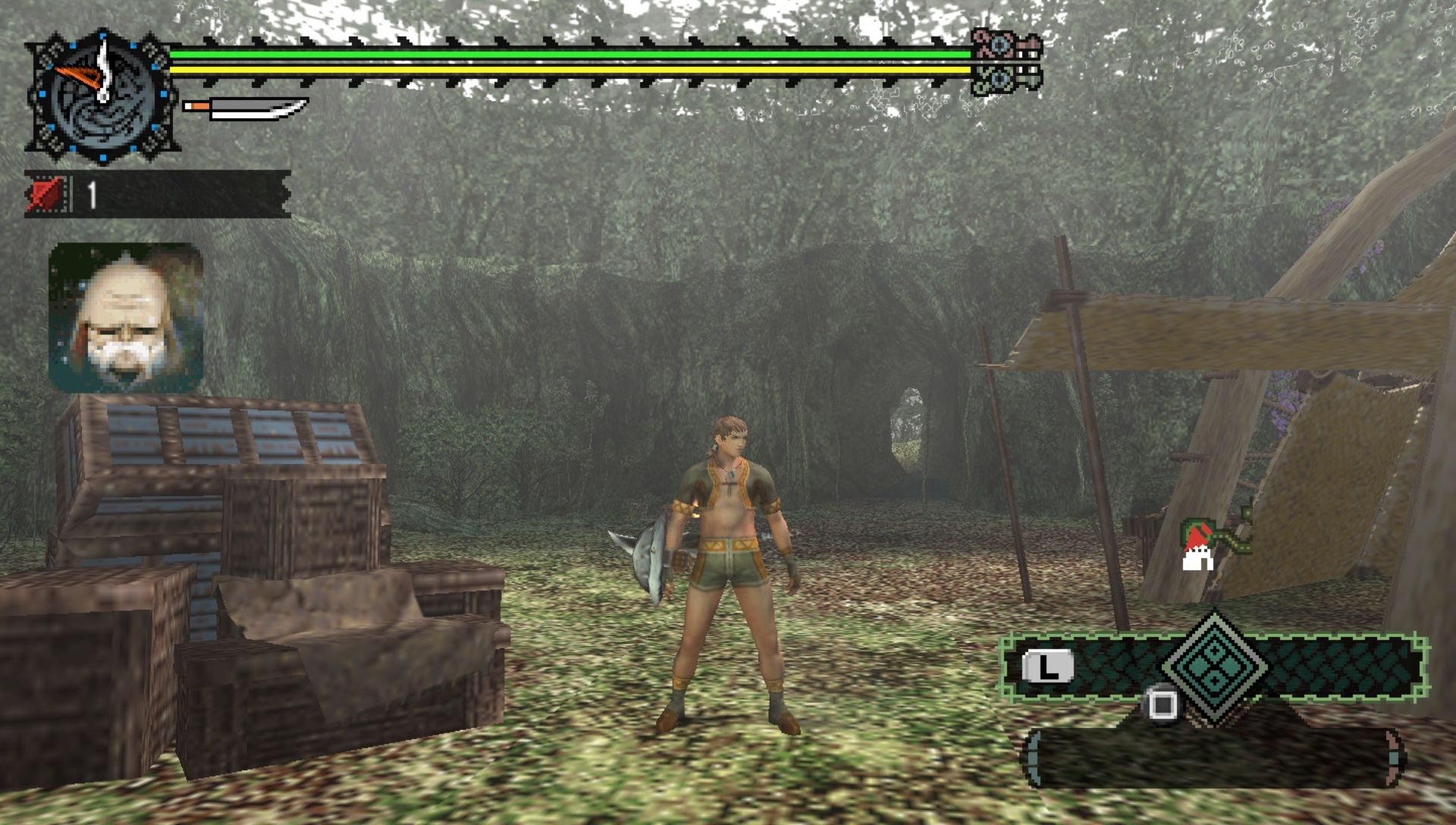 怪物猎人1：携带版PSP游戏截图第8张