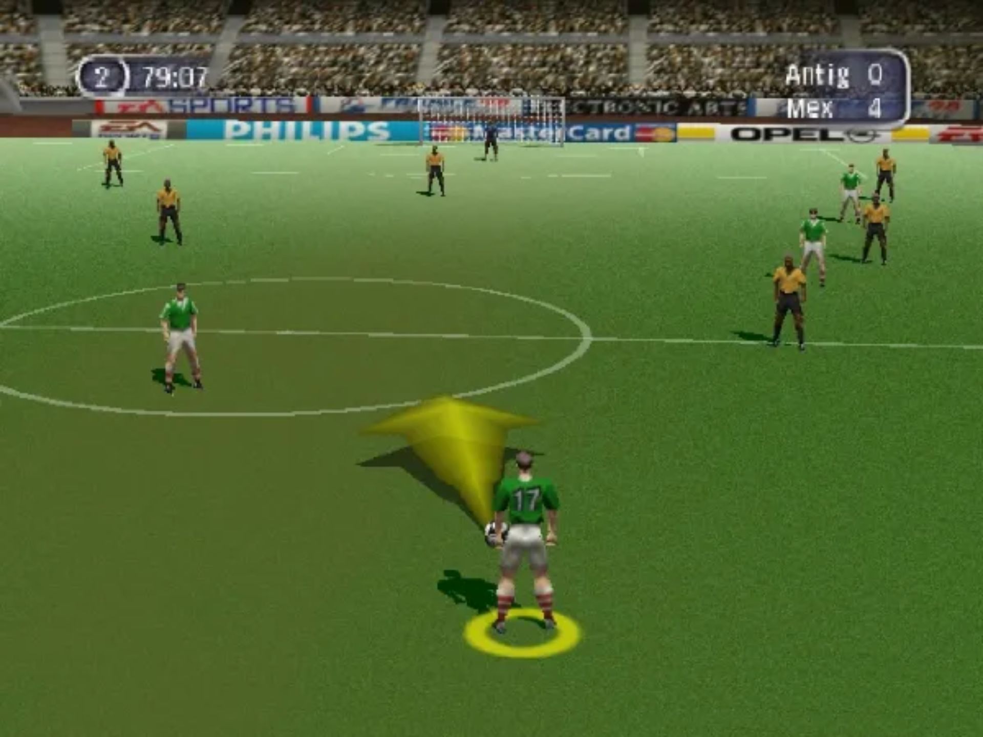 FIFA足球98：世界杯之路N64游戏截图第10张