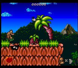 原始人救美／呆呆原始人SFC游戏截图第2张