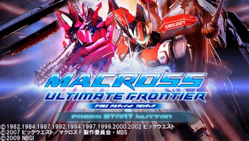 超时空要塞：终极边界PSP游戏截图第1张