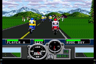 暴力摩托1MD游戏截图第8张