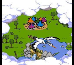 蓝精灵SFC游戏截图第4张