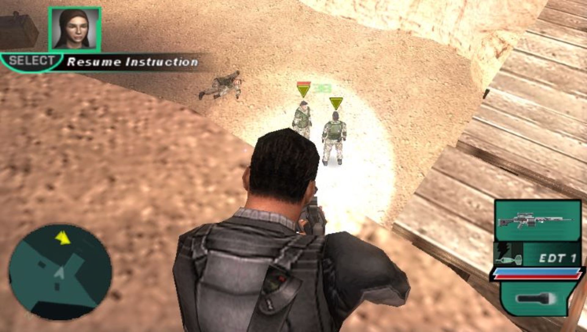 虹吸战士：黑镜PSP游戏截图第7张