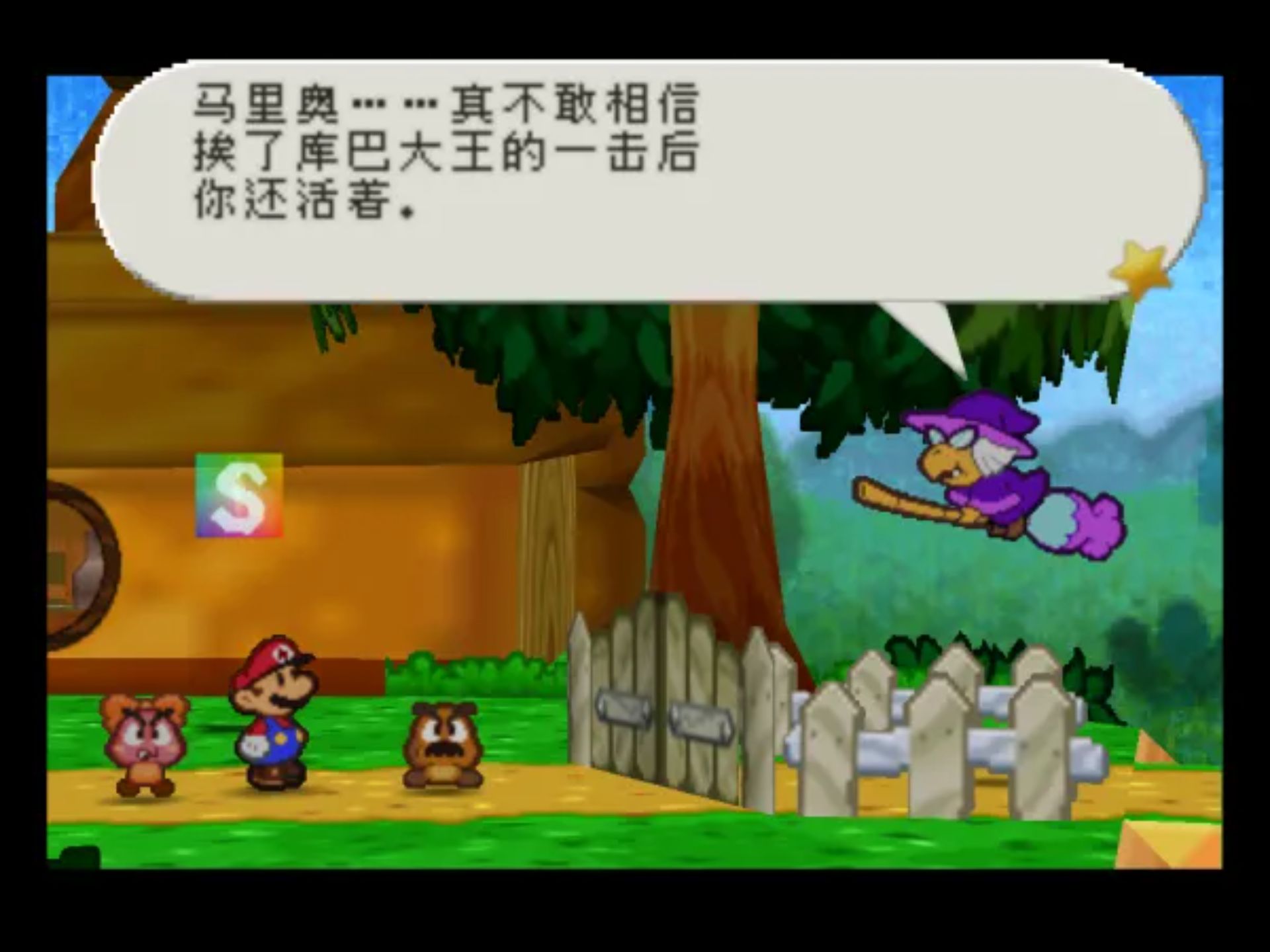 纸片马里奥NDS游戏截图第15张