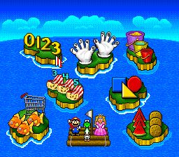 马里奥学前教育：数字篇SFC游戏截图第2张