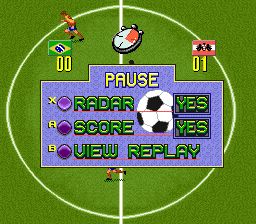 世界级足球赛SFC游戏截图第15张